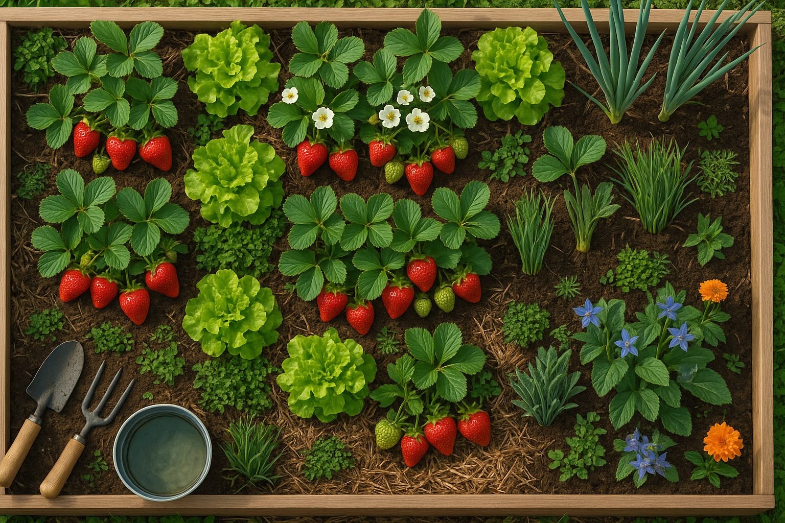 Top Companion Plants for Strawberries
