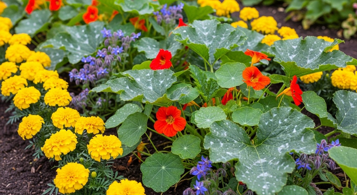 Top Flowers to Plant with Zucchini