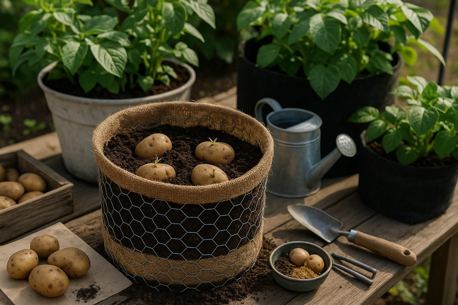 Traditional Potato Production vs Innovative Methods