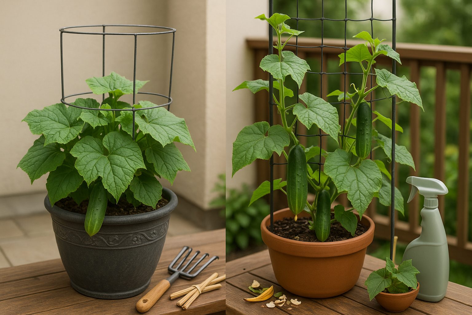 Types of Cucumber Plants Bush vs Vining