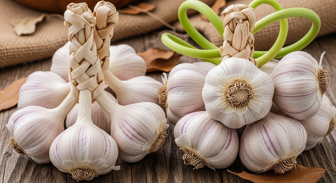 Types of Garlic Softneck vs Hardneck