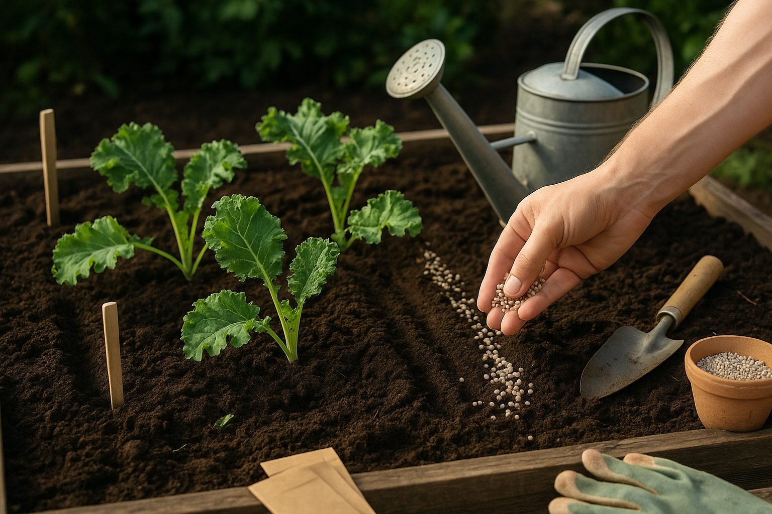 Types of Homemade Kale Fertilizer