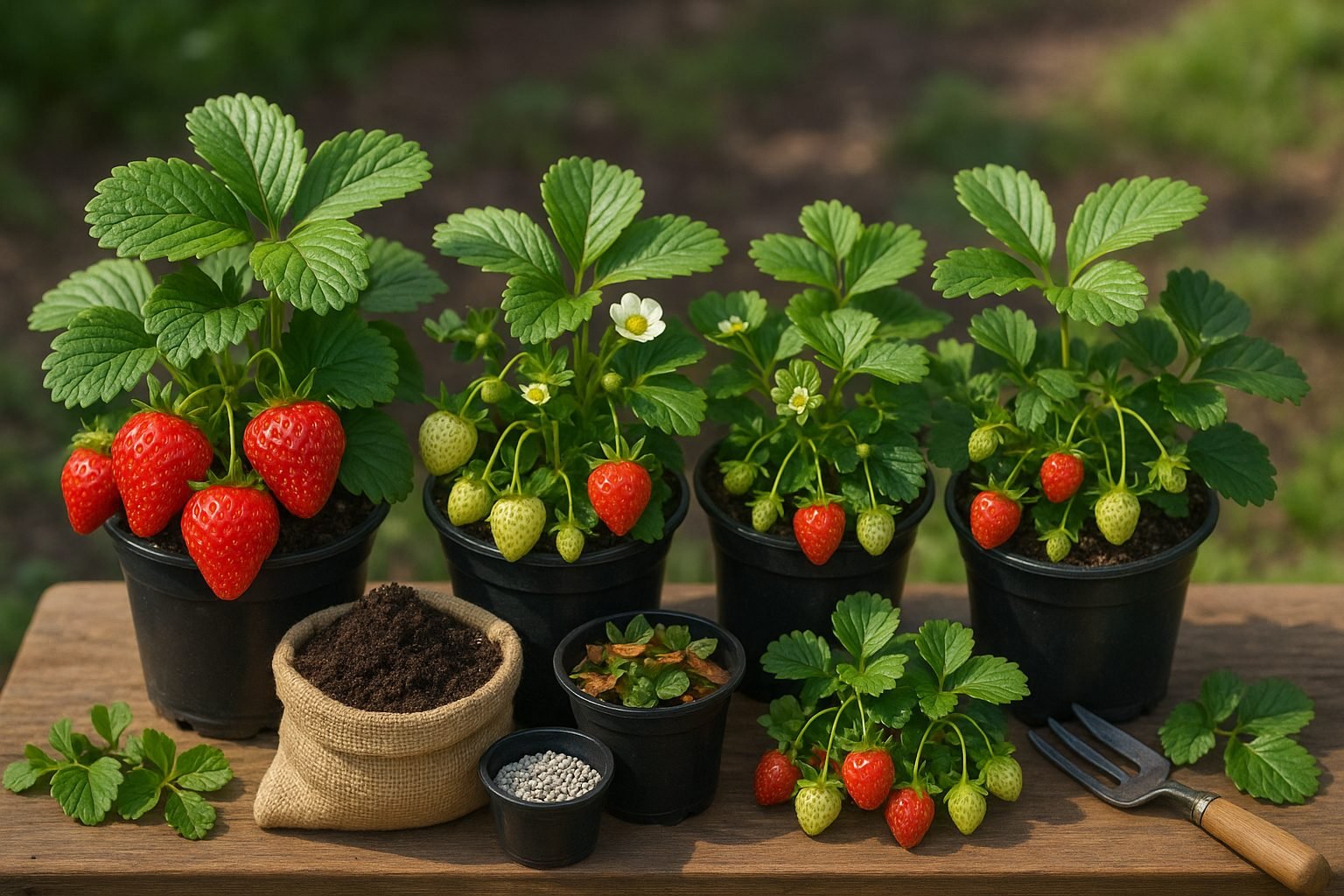 Types of Strawberry Plants and Their Growth Habits