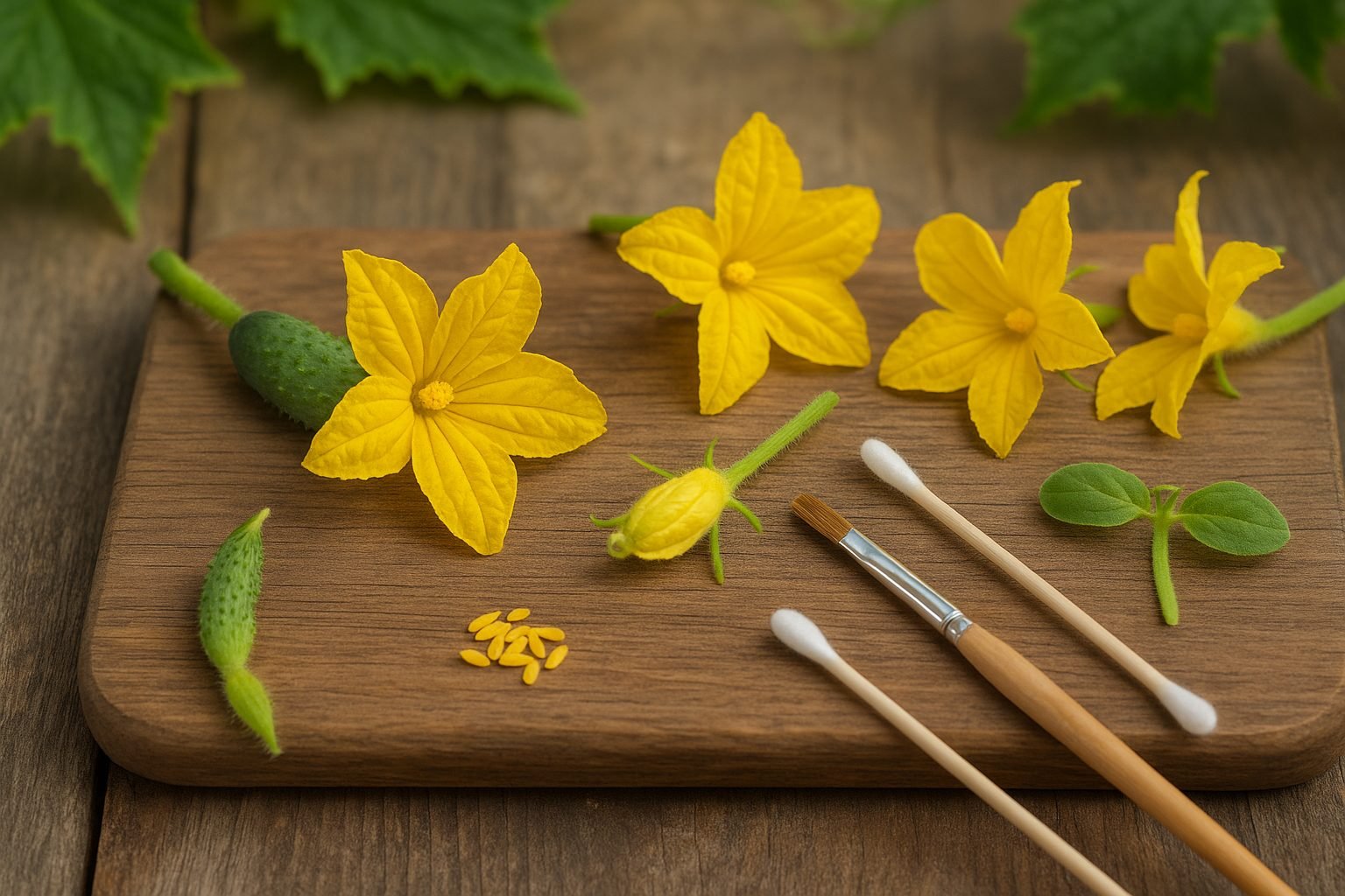 Understanding Cucumber Pollination