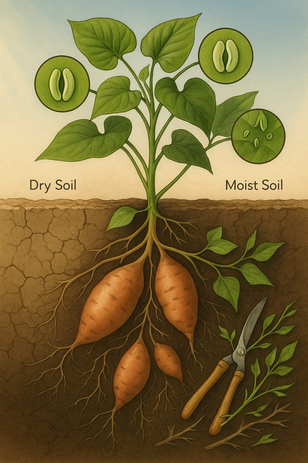 Understanding Drought Tolerance in Sweet Potato