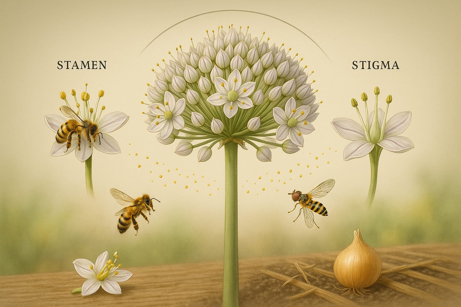 Understanding Onion Flower Structure and Pollination Basics