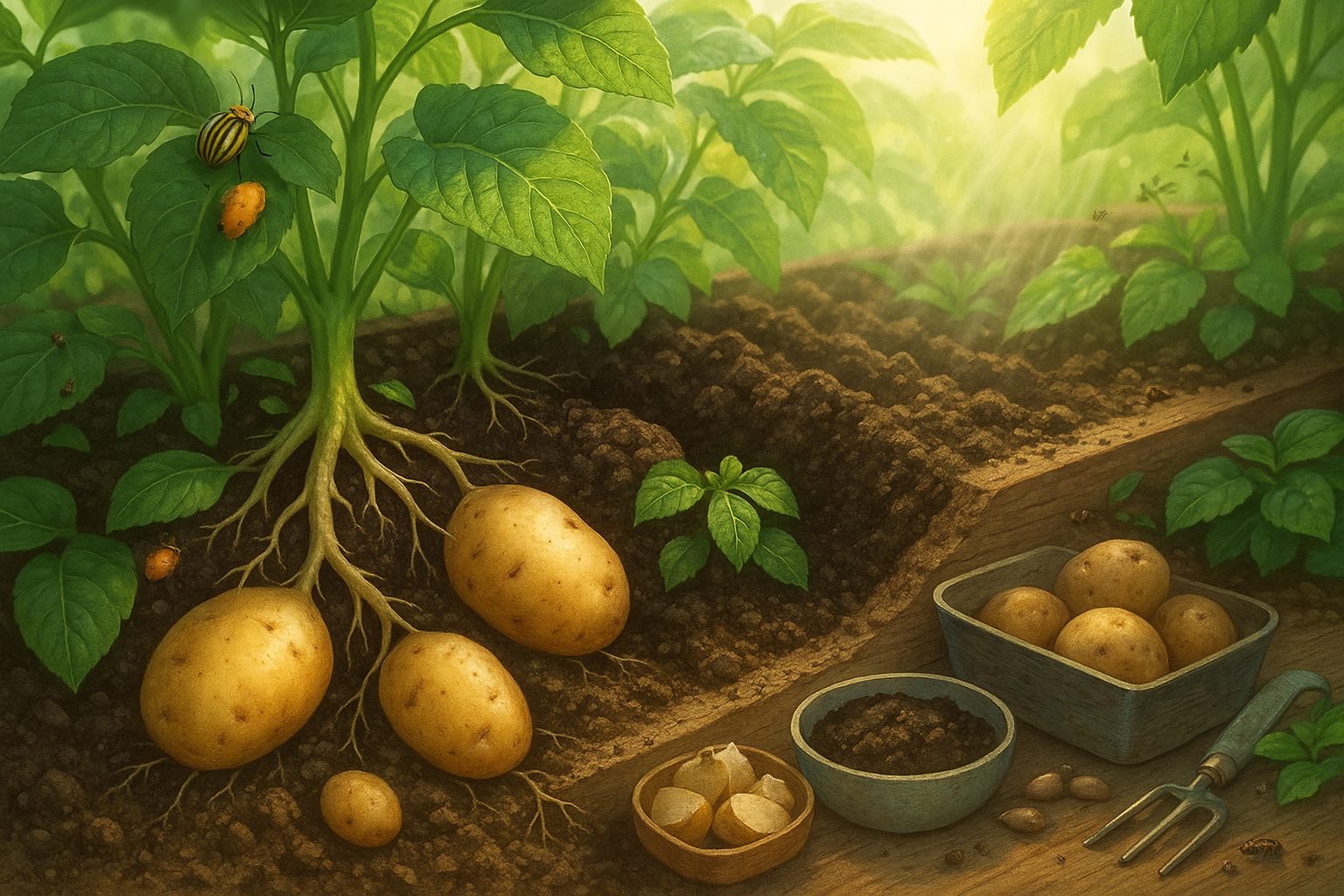 Understanding Potato Growth and Why Hilling Matters