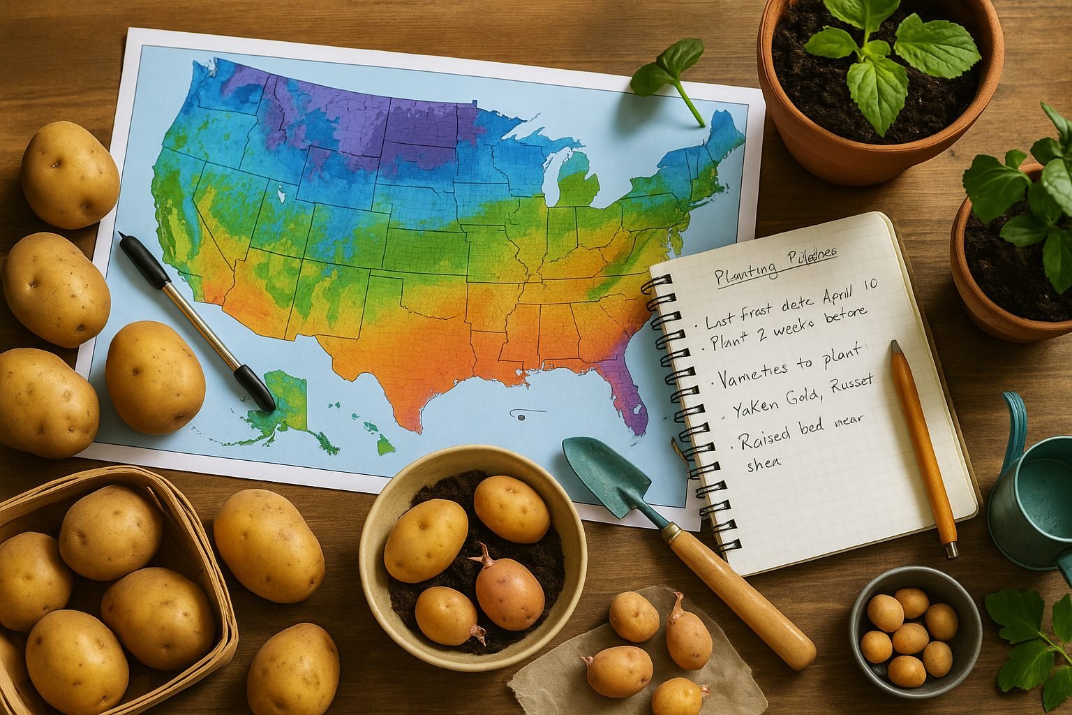 Understanding Potato Hardiness Zones
