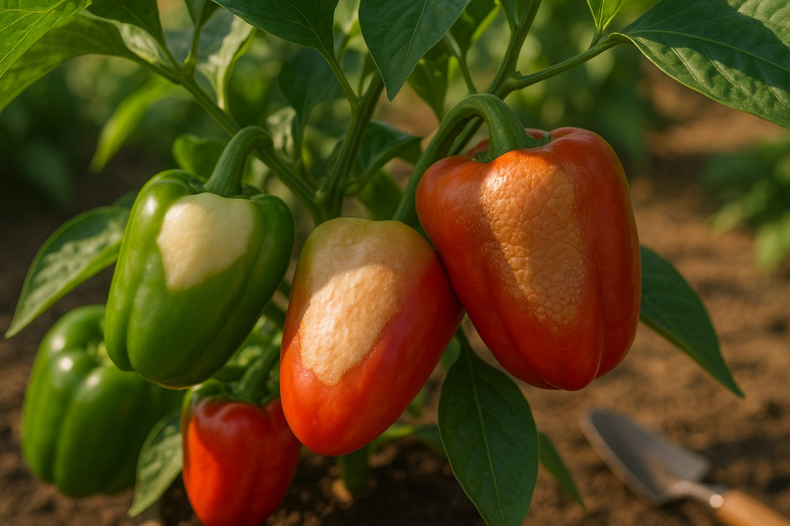 Understanding Sunscald in Peppers