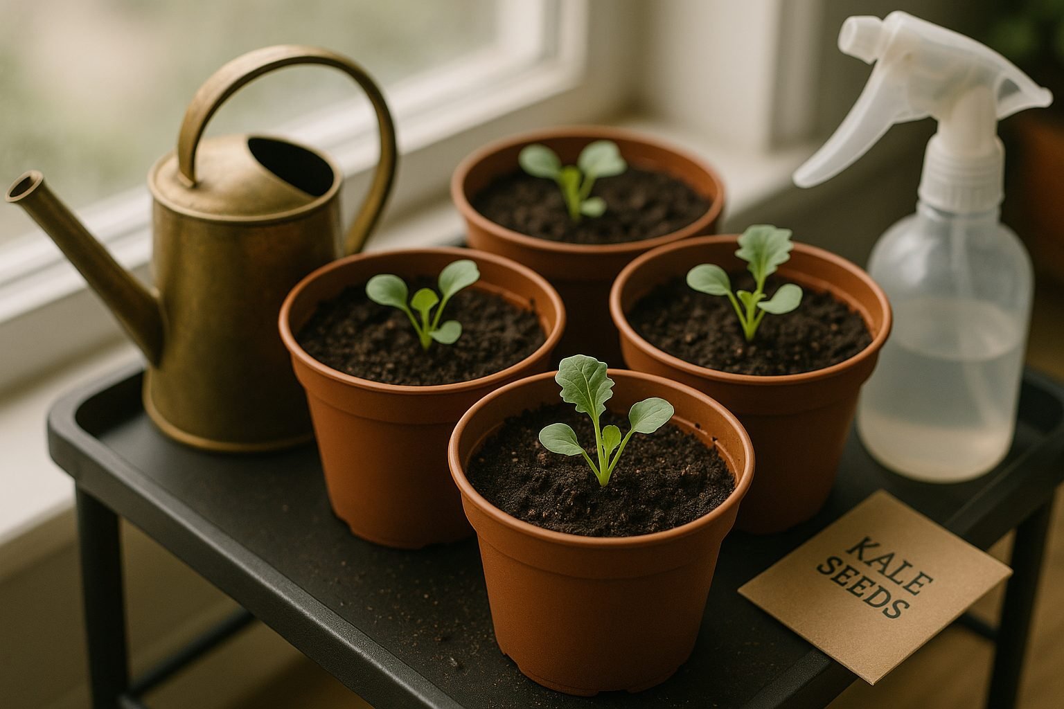 Understanding the Germination Early Growth of Kale Seeds
