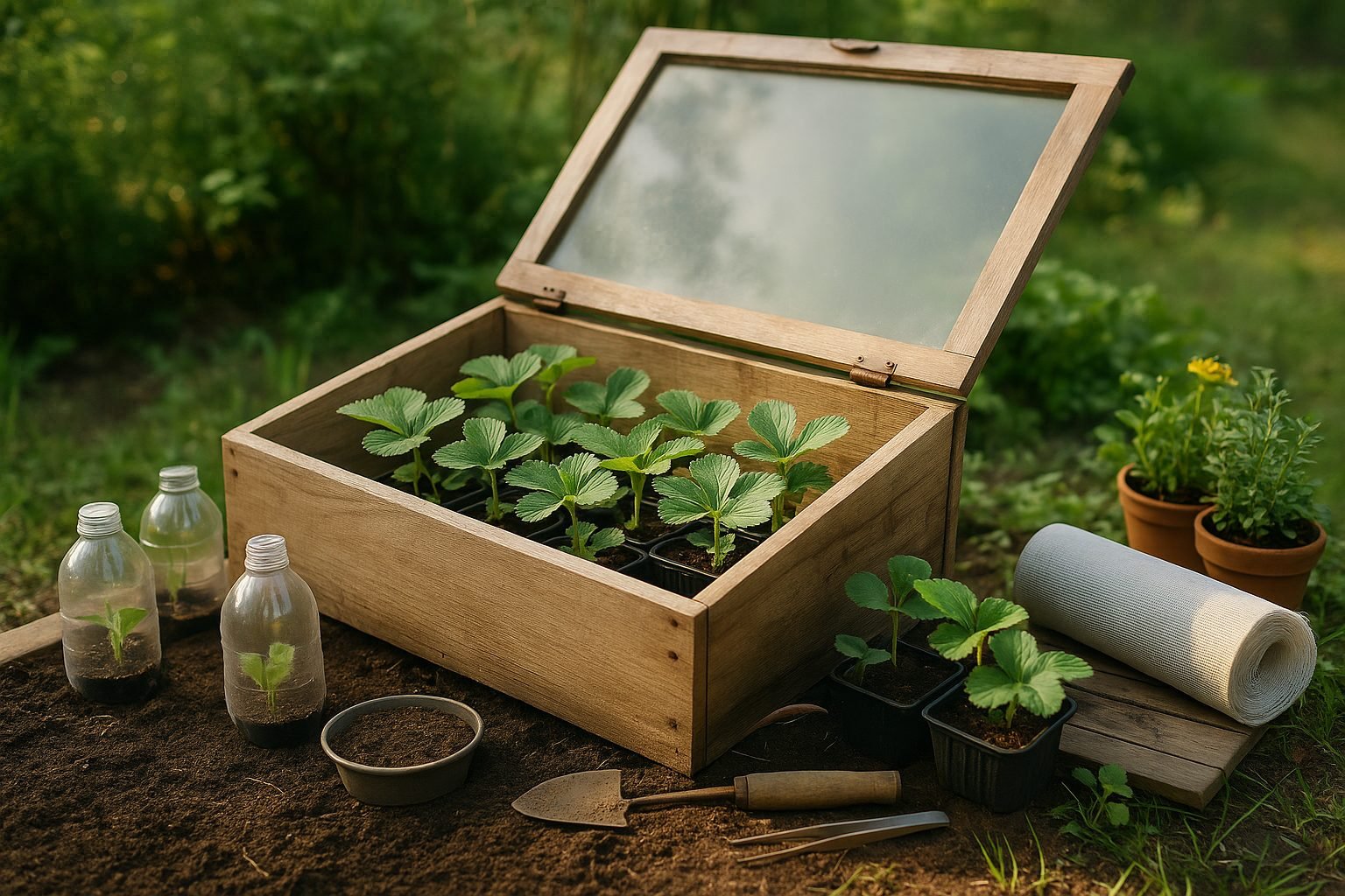 Using Cold Frames and Protective Covers