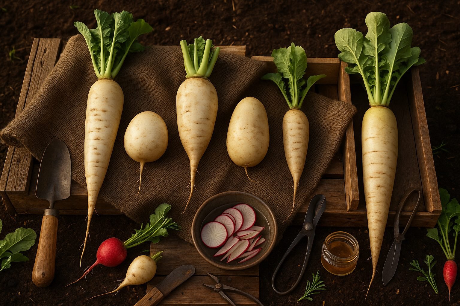Varieties of Daikon Radish