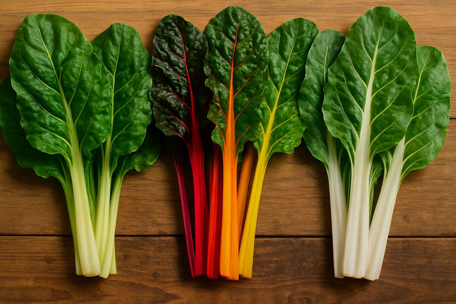 Varieties of Swiss Chard