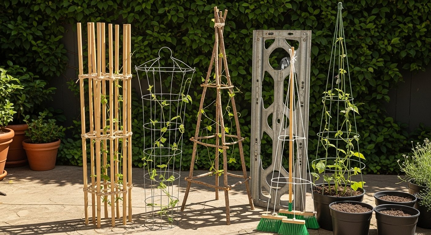 Vertical Support Systems Trellises Stakes Creative Ideas