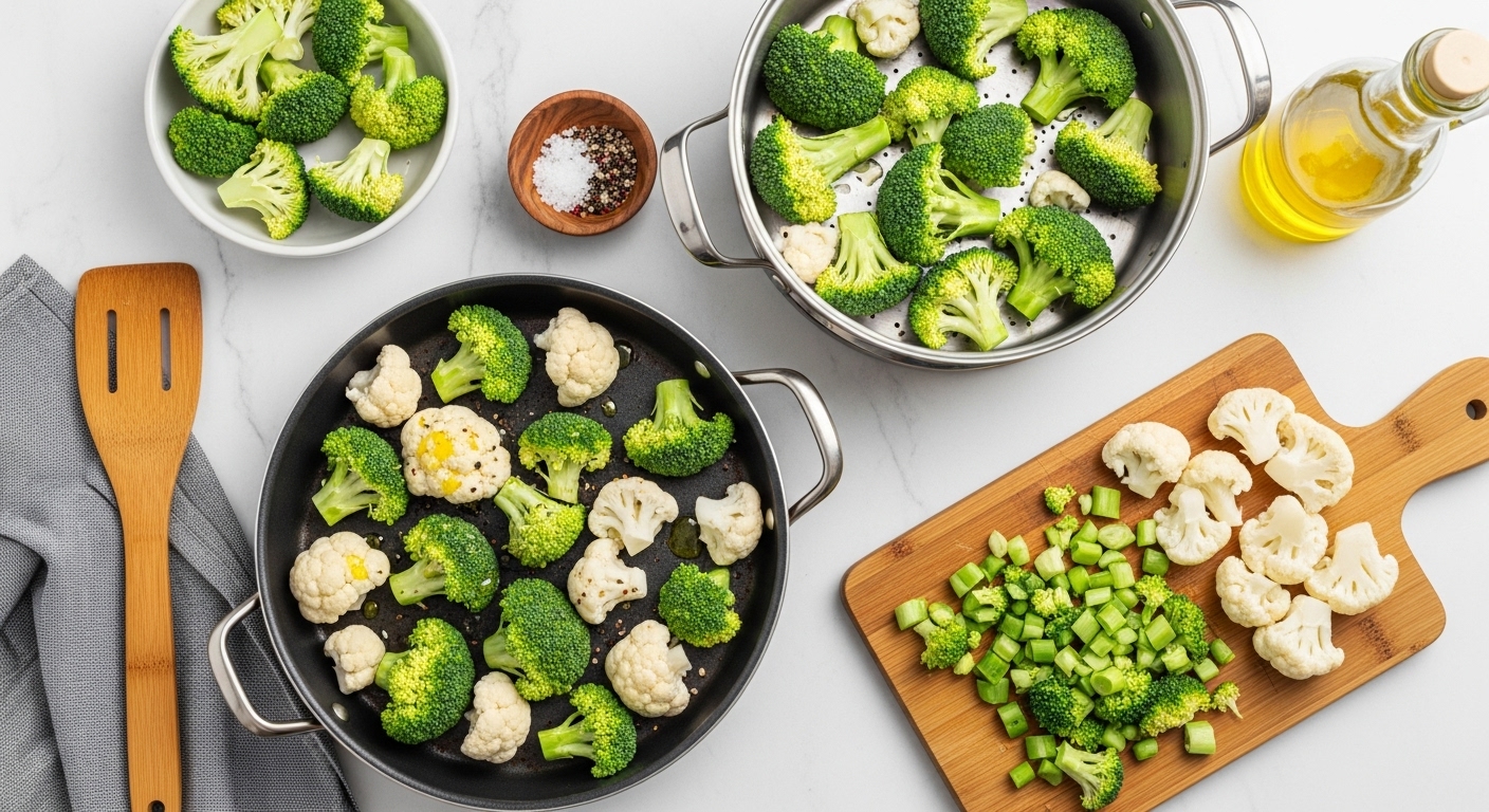Ways to Use Broccoli and Cauliflower