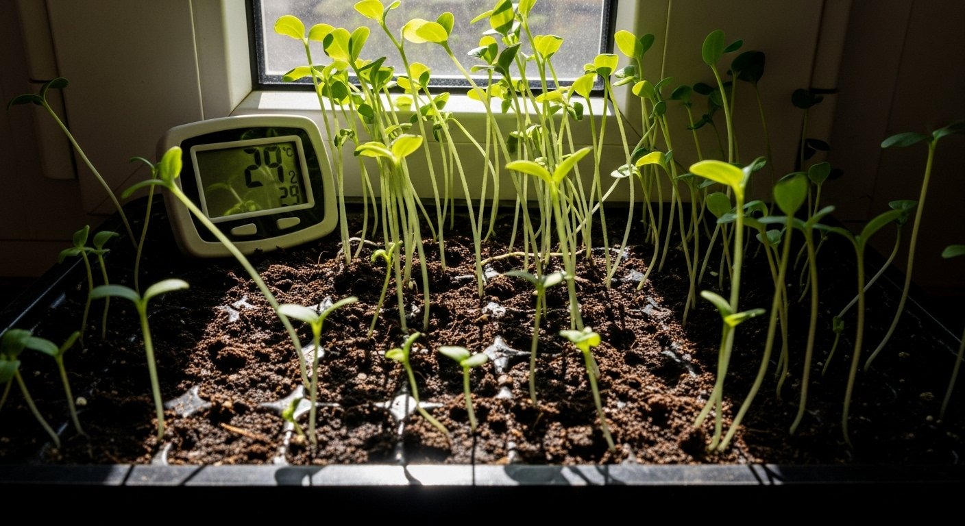 What Causes Leggy Seedlings