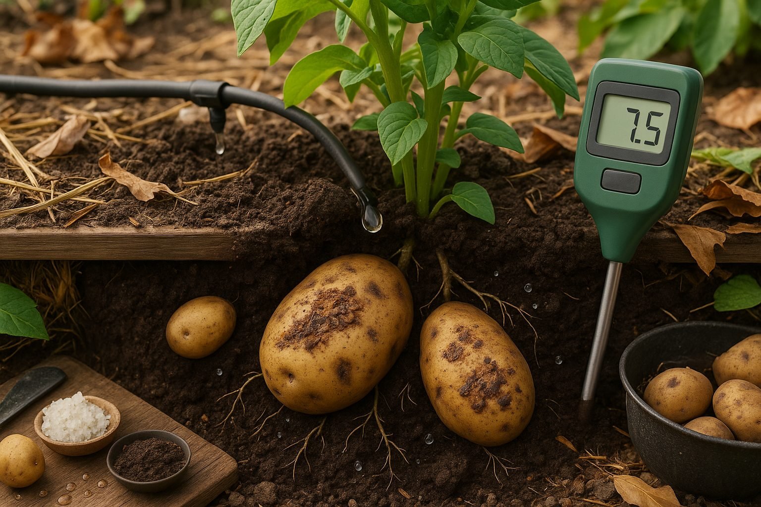 What Causes Potato Scab