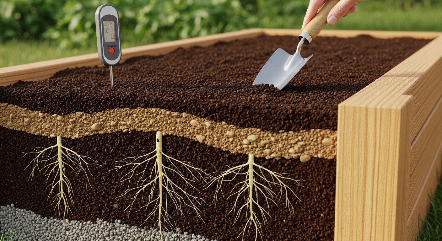 What Influences the Ideal Depth for Tomato Raised Beds