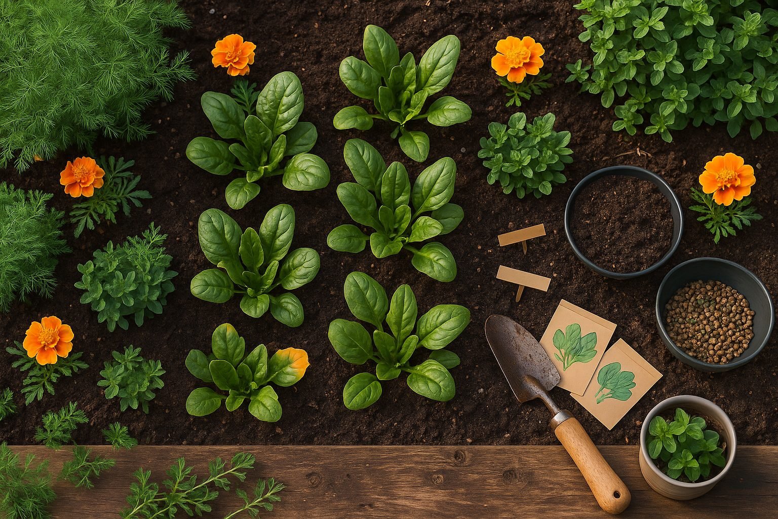 What Is Companion Planting and Why Try It With Spinach