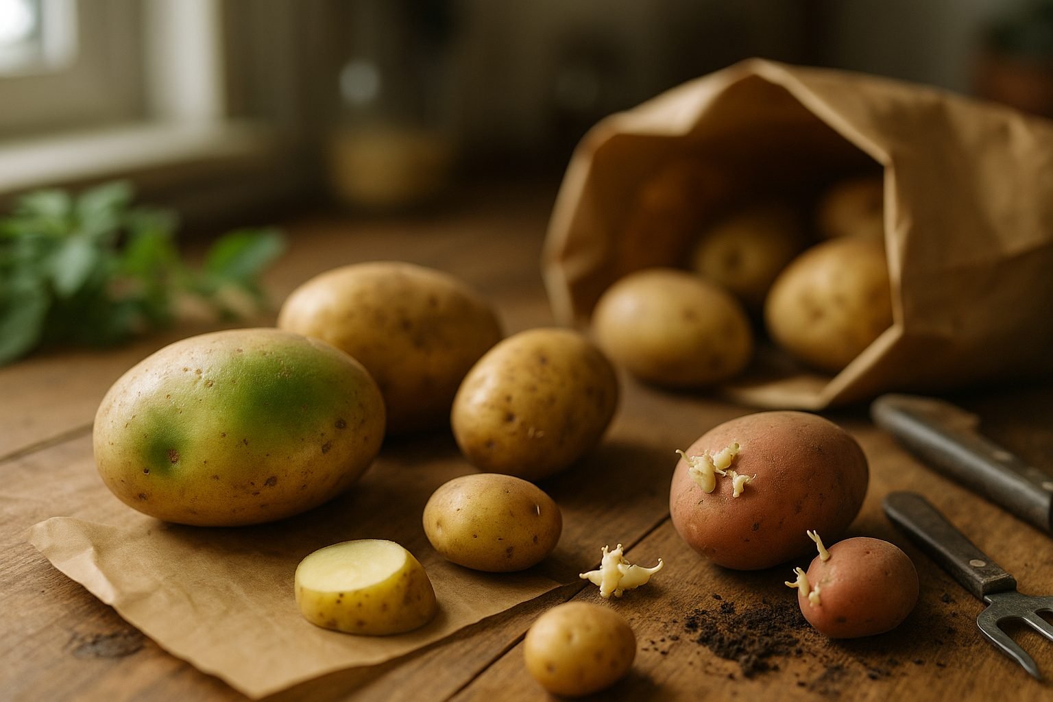 What Makes Potato Leaves and Sprouts Potentially Toxic