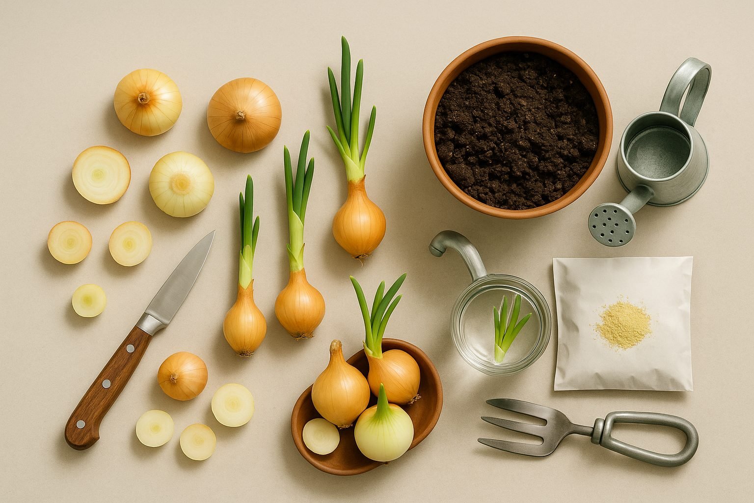 What Youll Need to Plant or Regrow an Onion