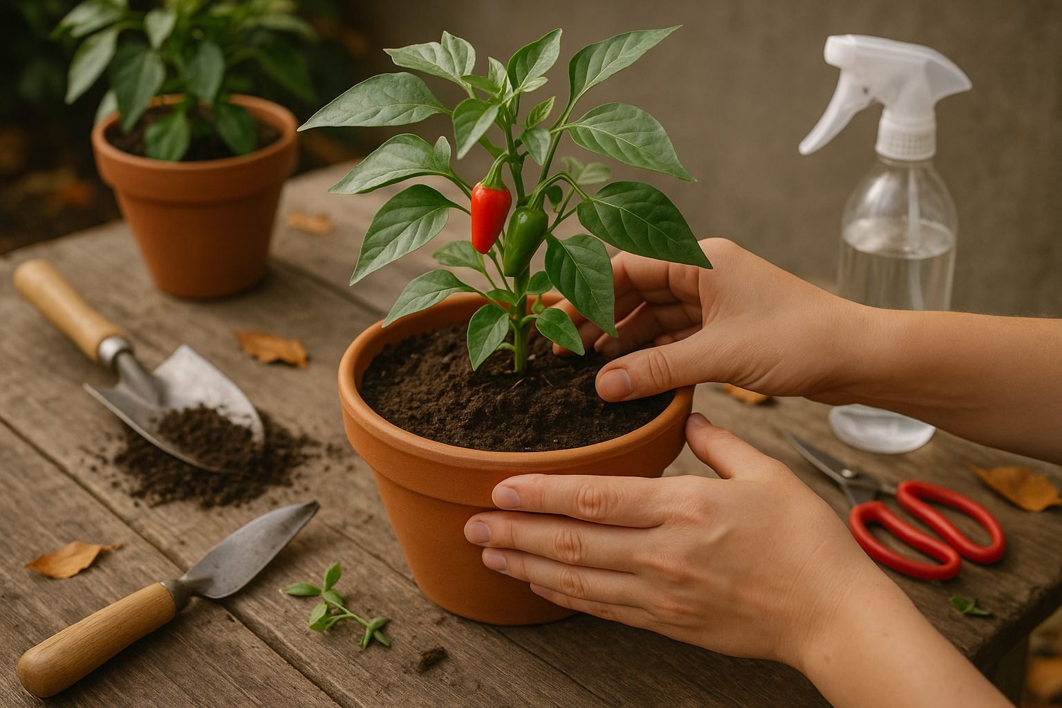 What is Overwintering Pepper Plants