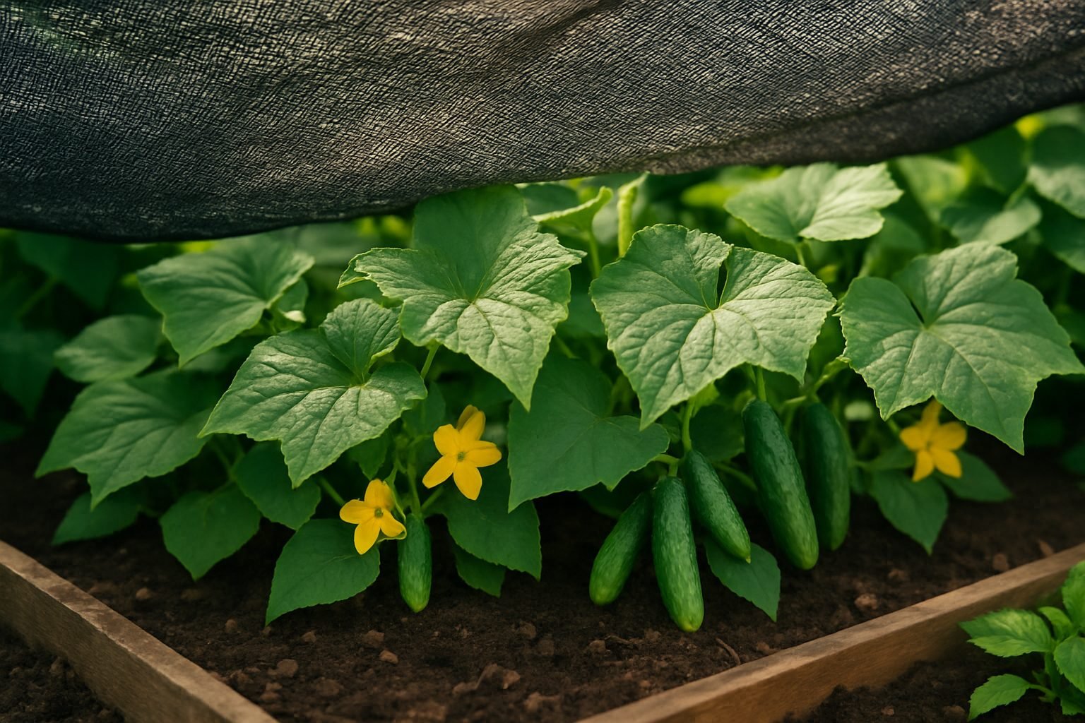 What is Shade Cloth and Why Do Cucumbers Need It