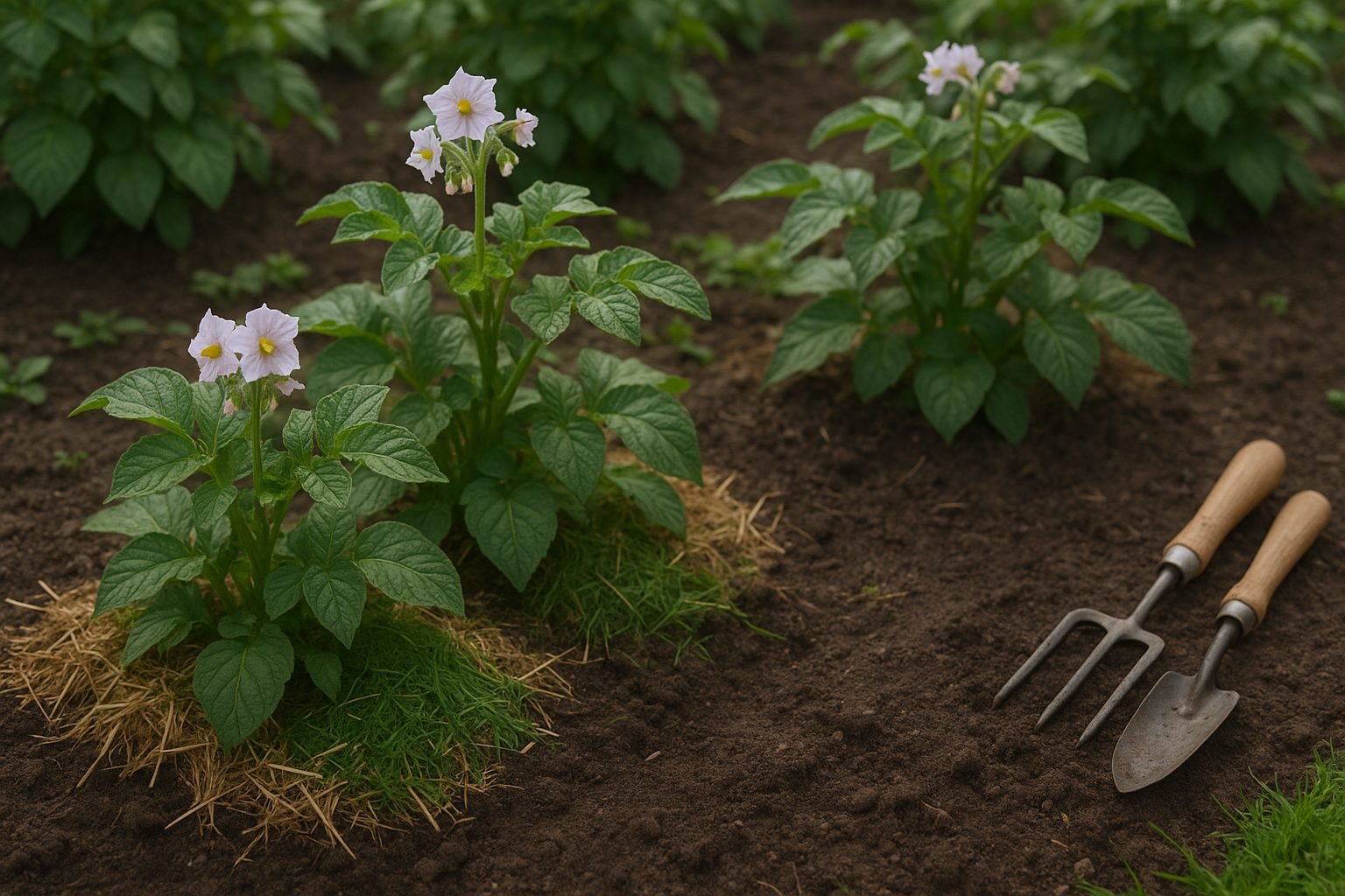 What to Do When Potato Plants Flower
