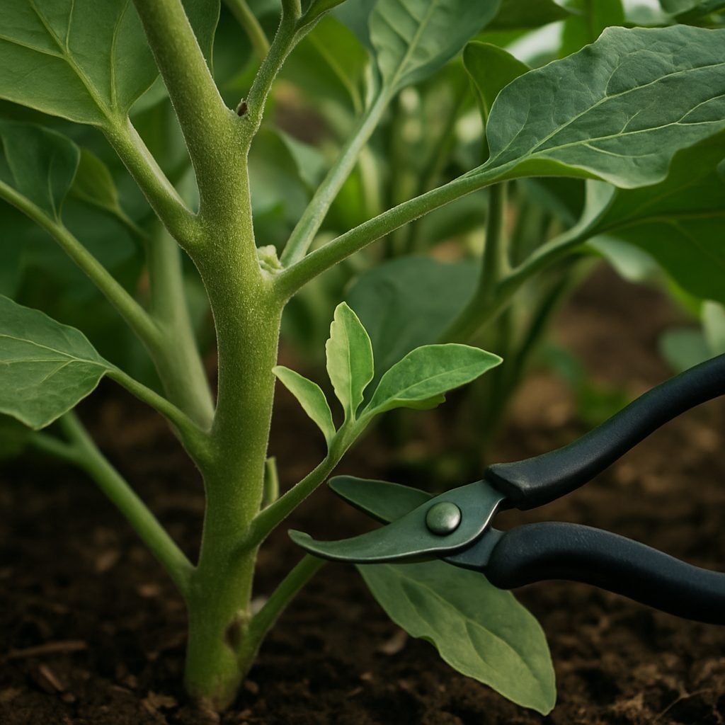 When and How Often to Prune Eggplant