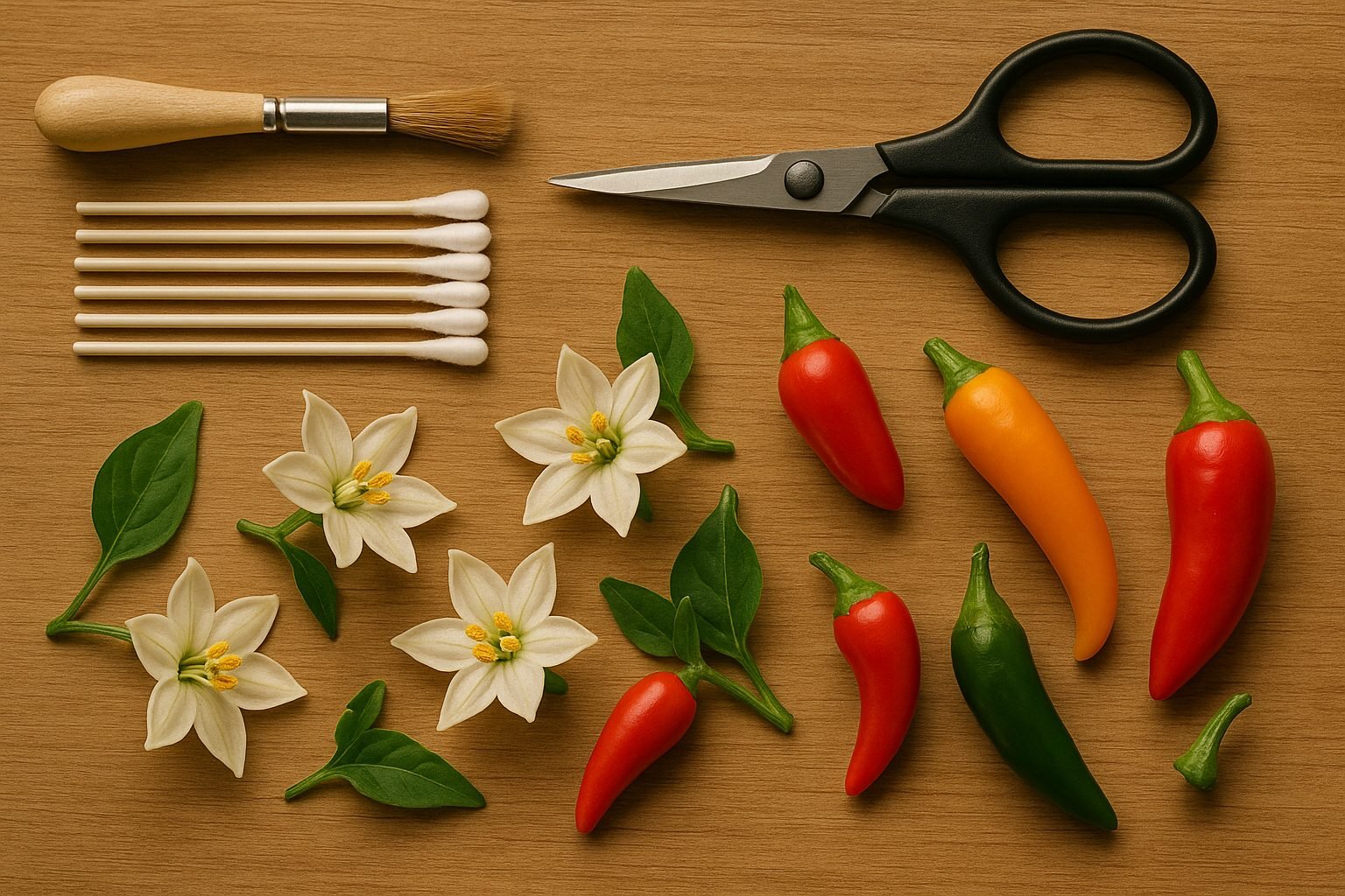When and How to Hand Pollinate Pepper Plants