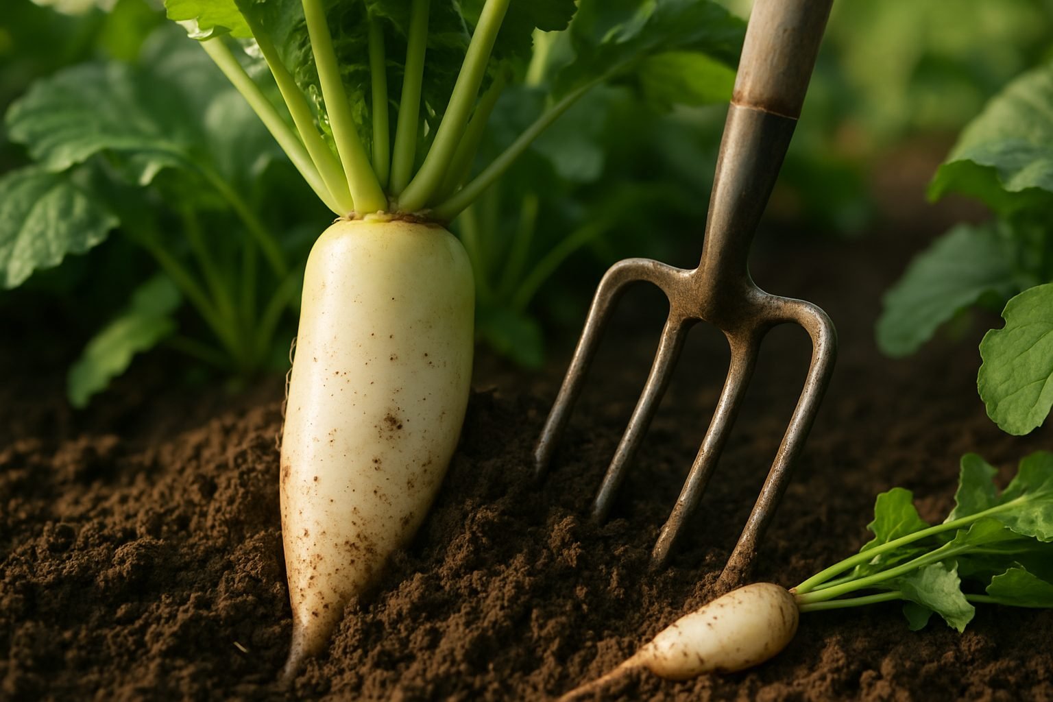 When and How to Harvest Daikon Radish