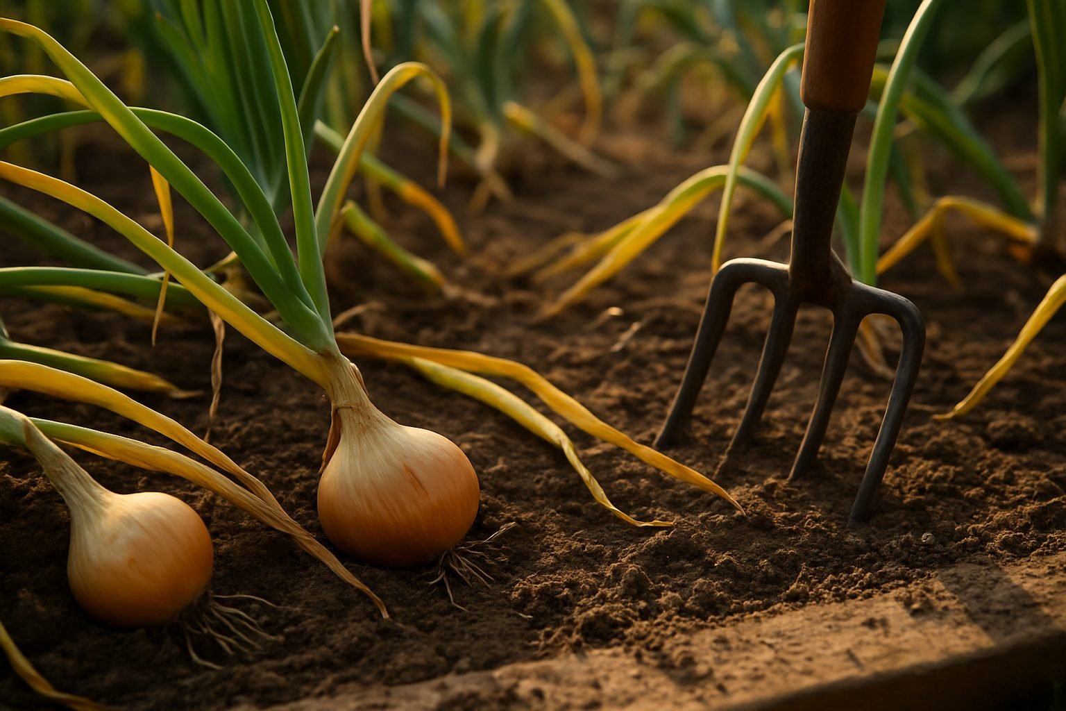 When and How to Harvest Onions