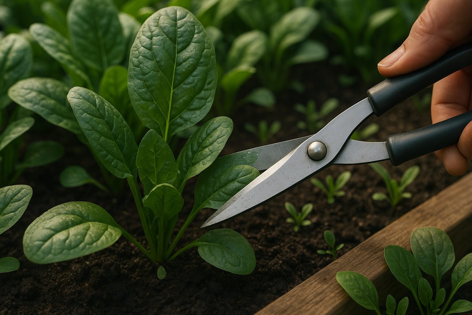 When and How to Harvest Spinach