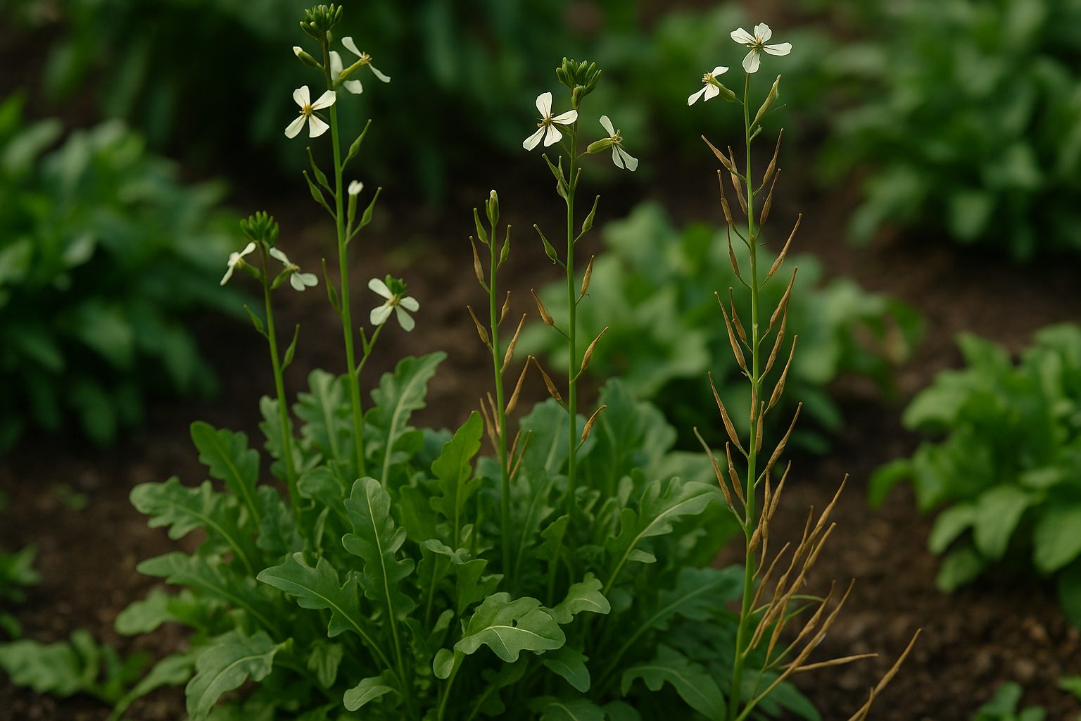 When and Why to Save Arugula Seeds