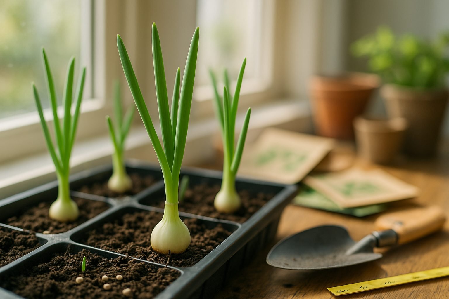When and Why to Transplant Onion Seedlings