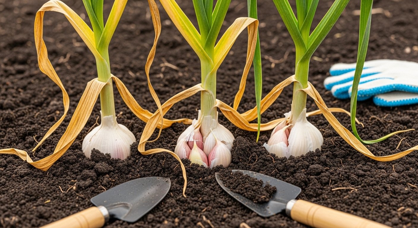 When to Harvest Garlic