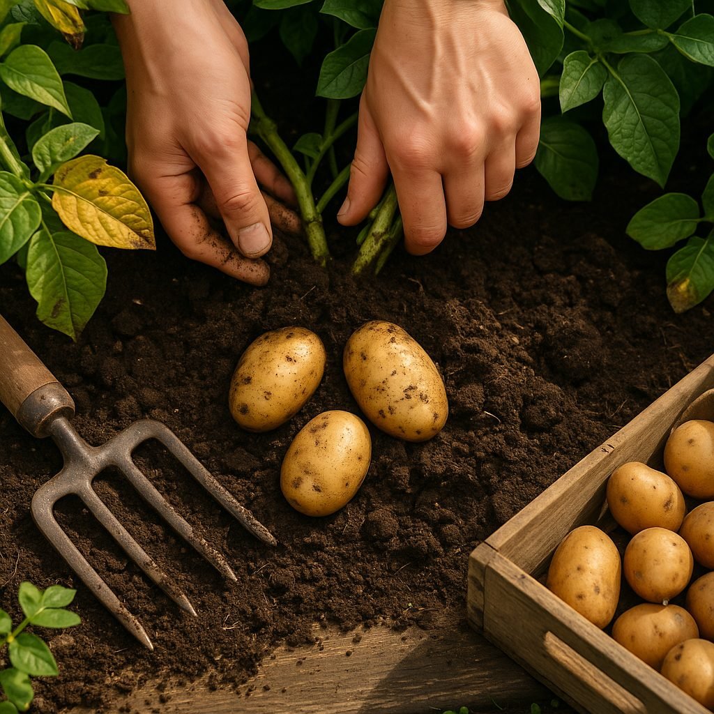 When to Harvest Potatoes