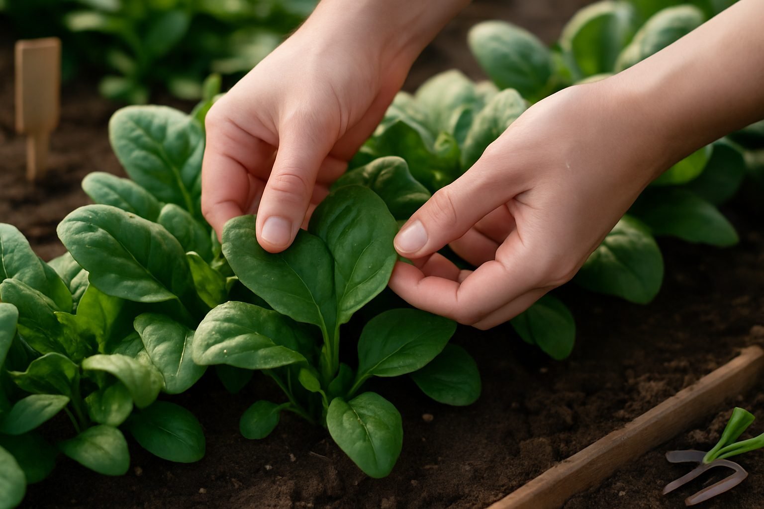When to Harvest Spinach