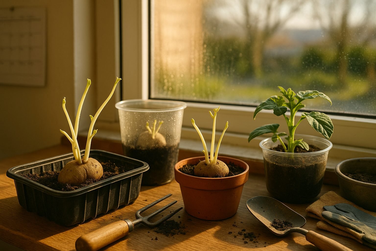 When to Plant Potatoes in Containers