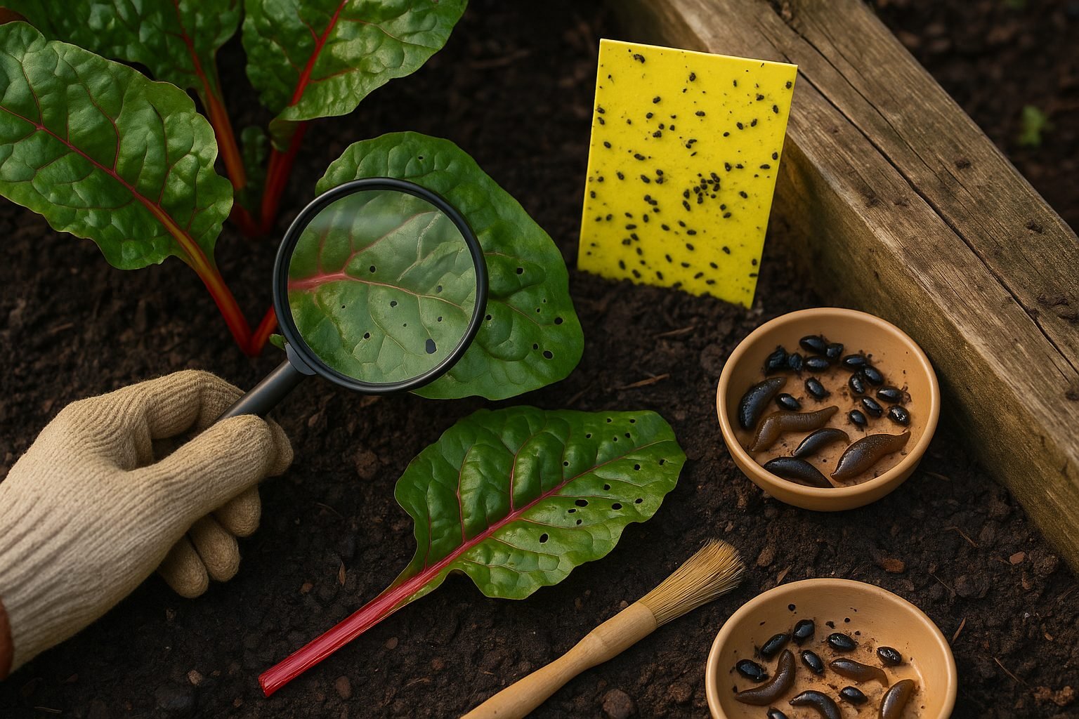 Why Are There Holes in Swiss Chard Leaves