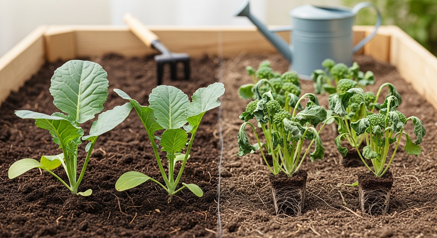 Why Broccoli Spacing Matters in Raised Beds