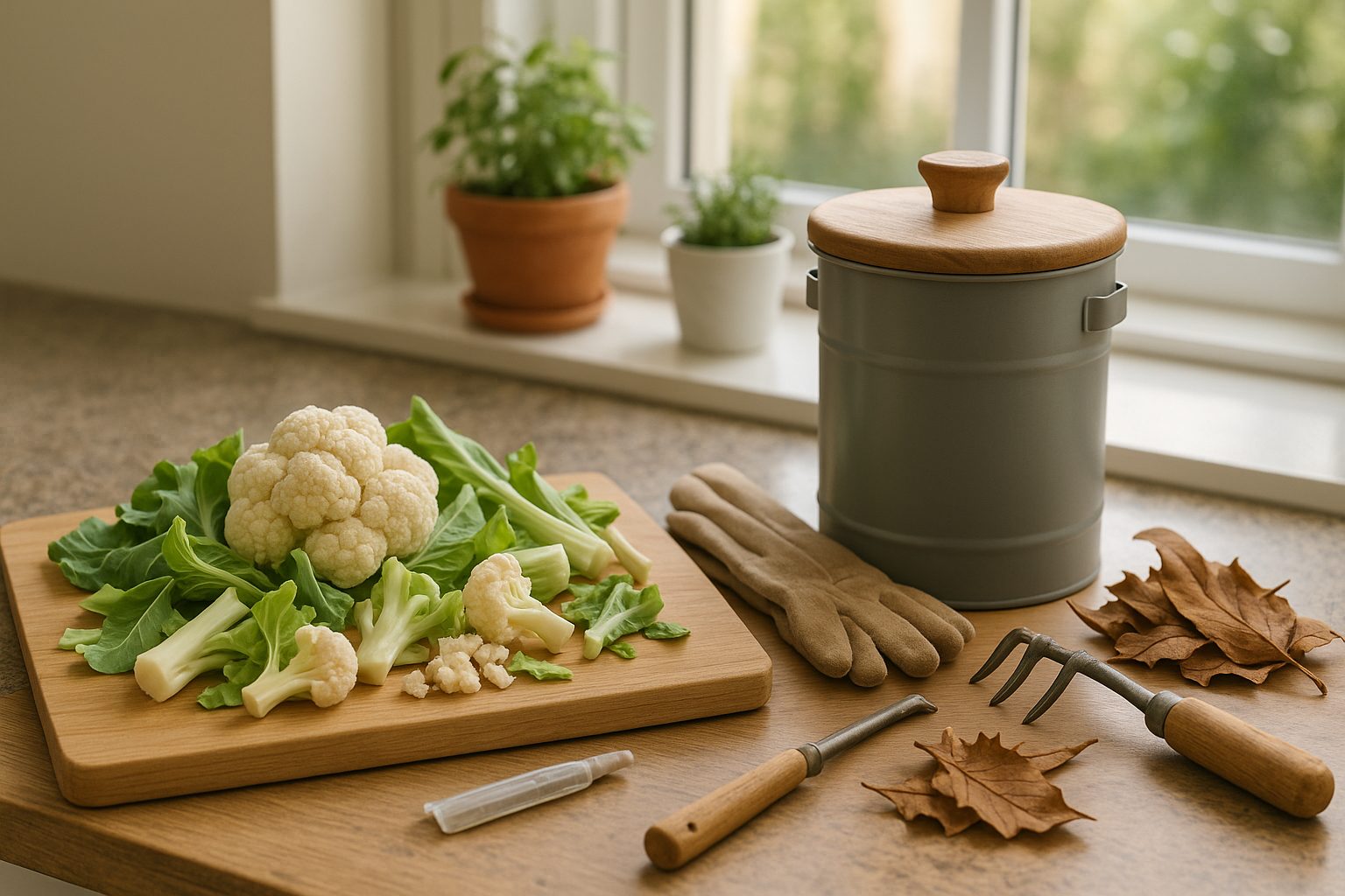 Why Compost Cauliflower Scraps