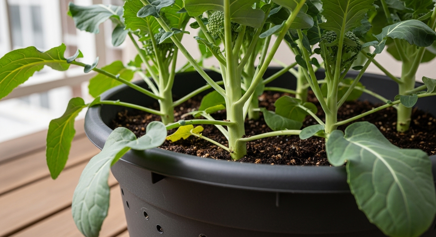 Why Grow Broccoli in Pots