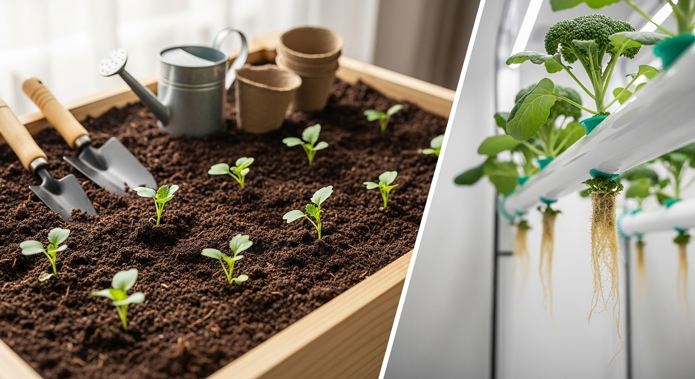 Why Grow Broccoli in Raised Beds and Hydroponically