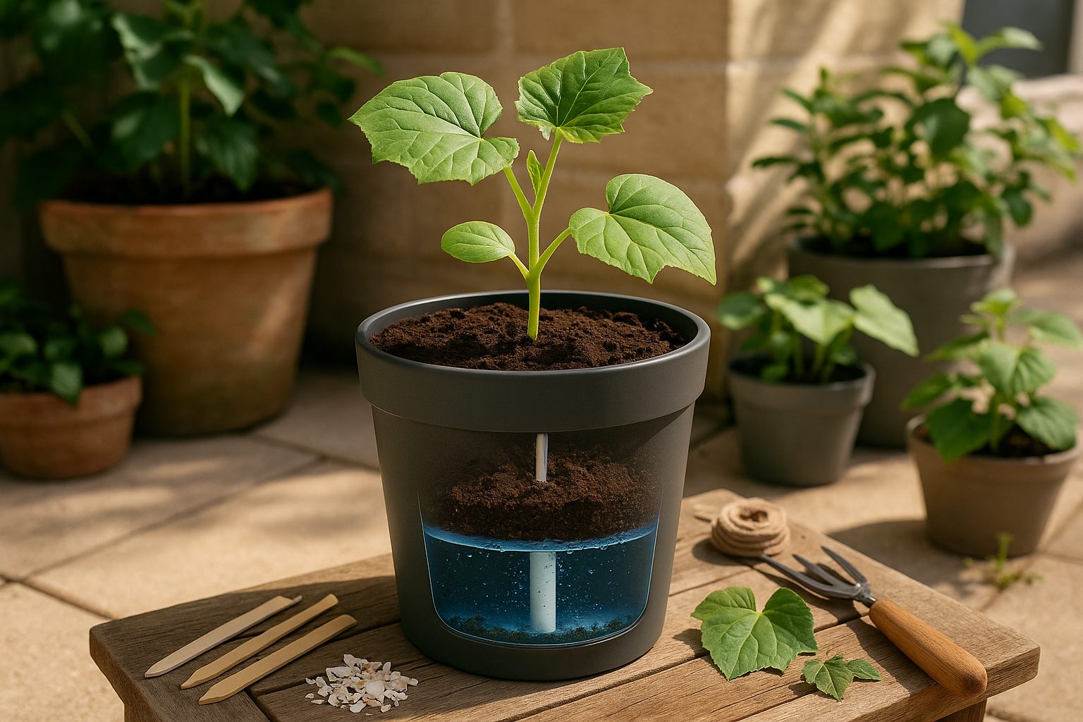 Why Grow Cucumbers in Self-Watering Pots