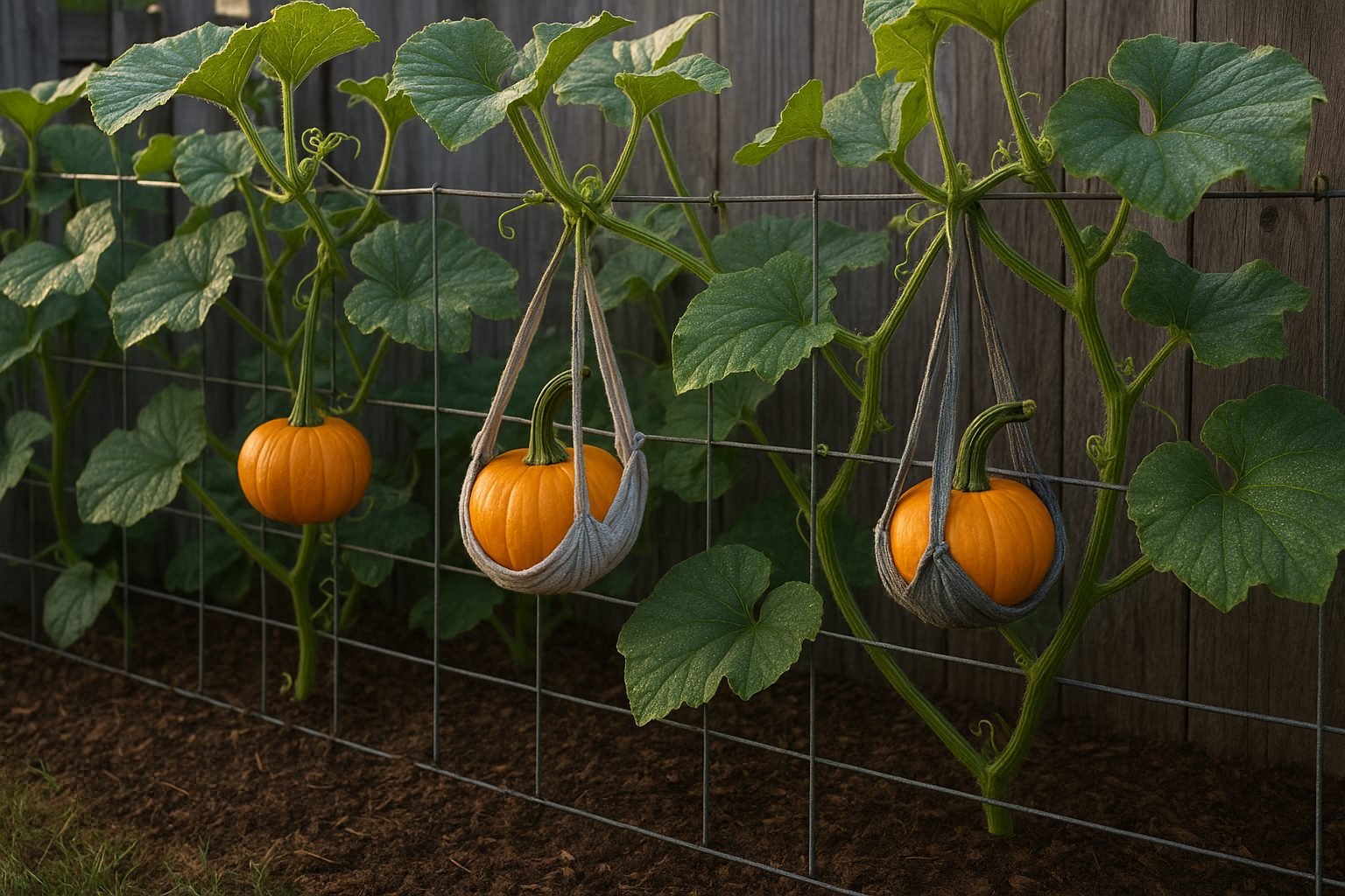 Why Grow Pumpkins Vertically
