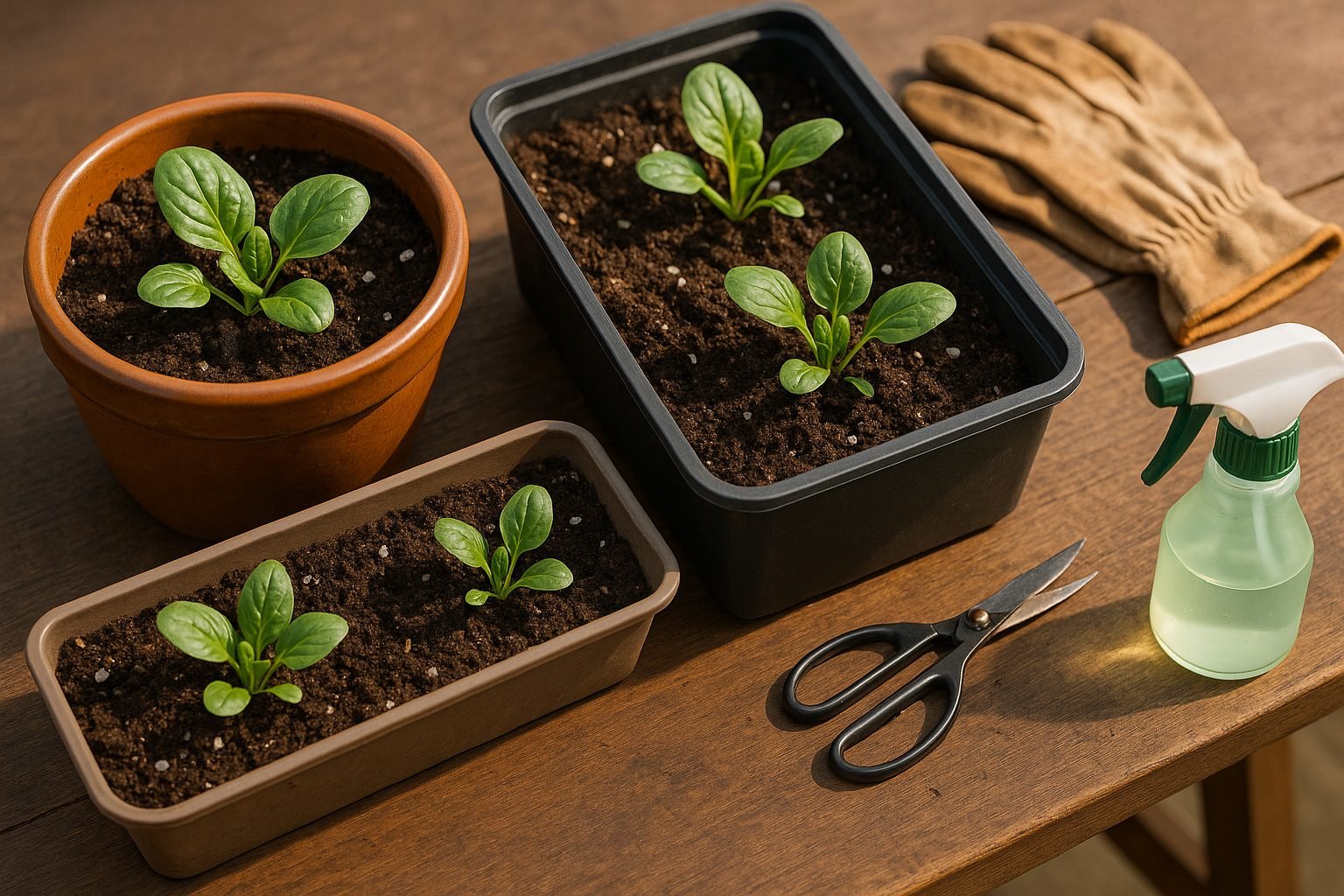 Why Grow Spinach in Containers