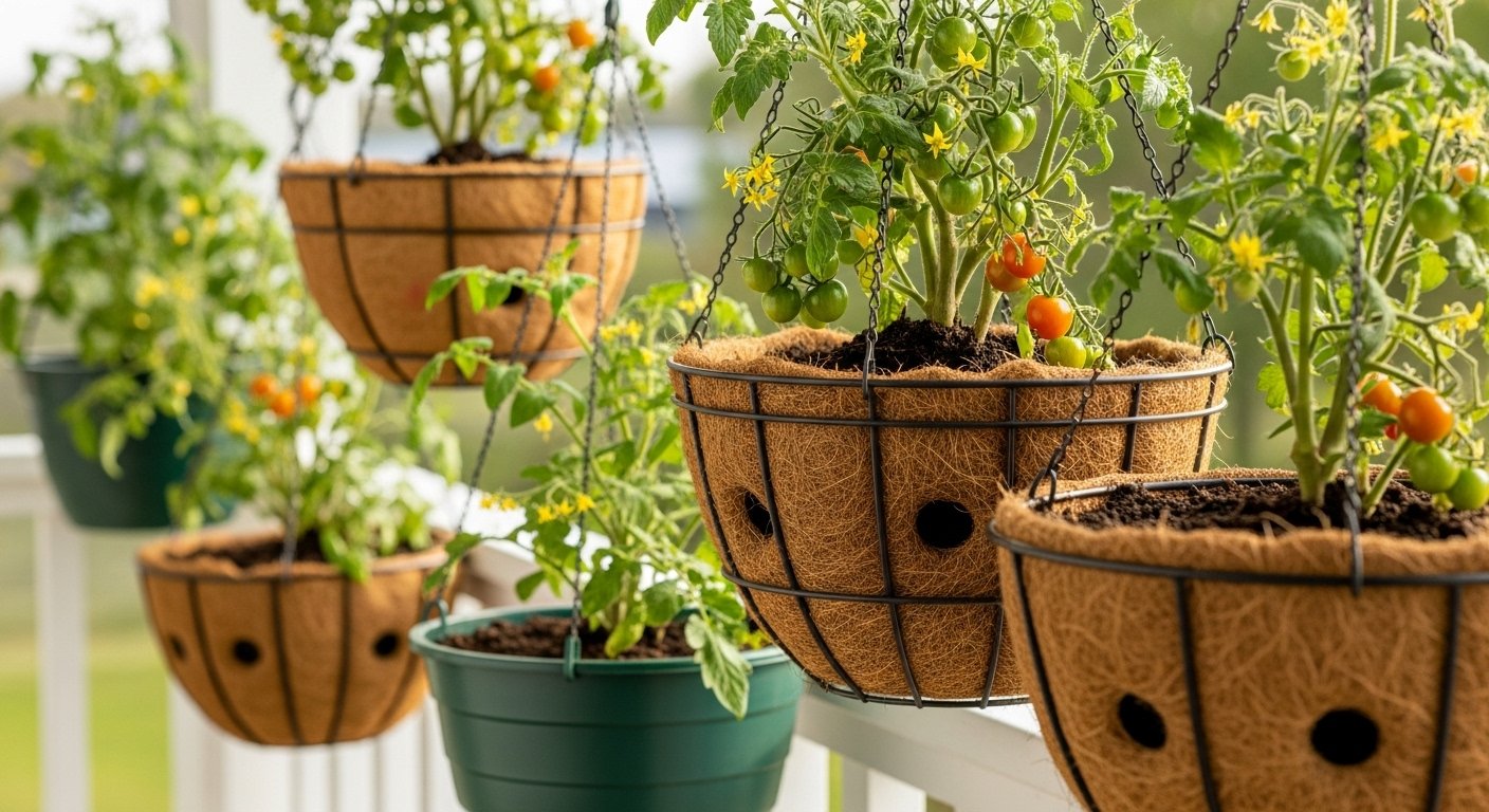 Why Grow Tomatoes in Hanging Baskets