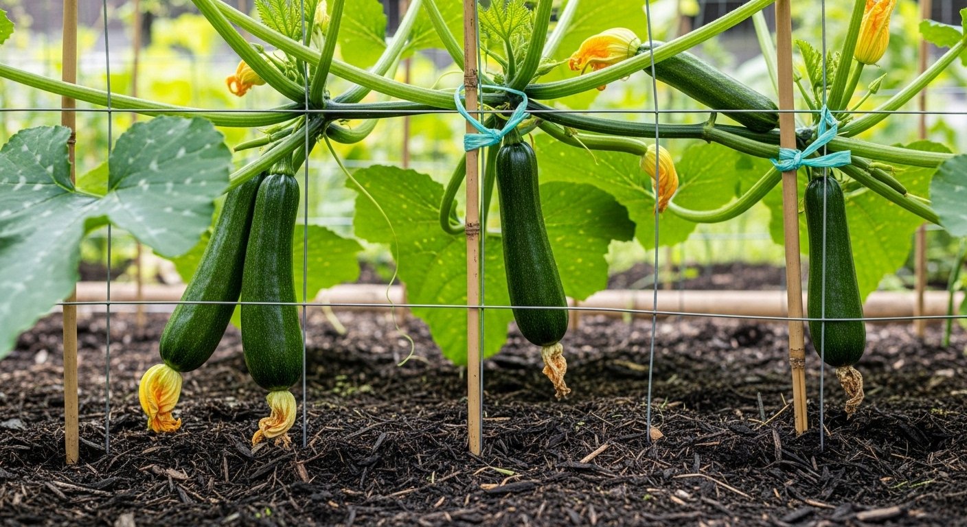 Why Grow Zucchini Vertically