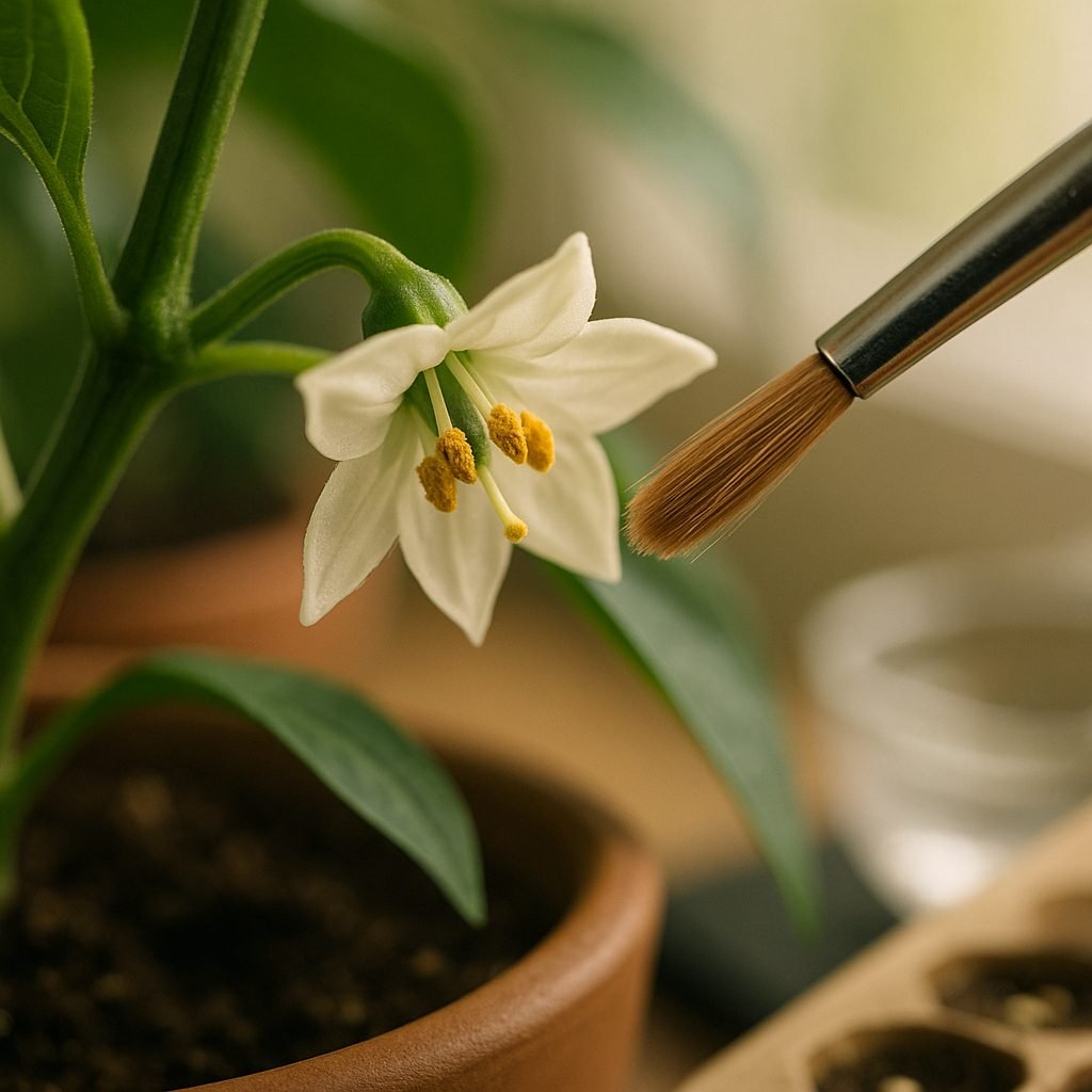 Why Hand Pollination is Important for Indoor Pepper Plants